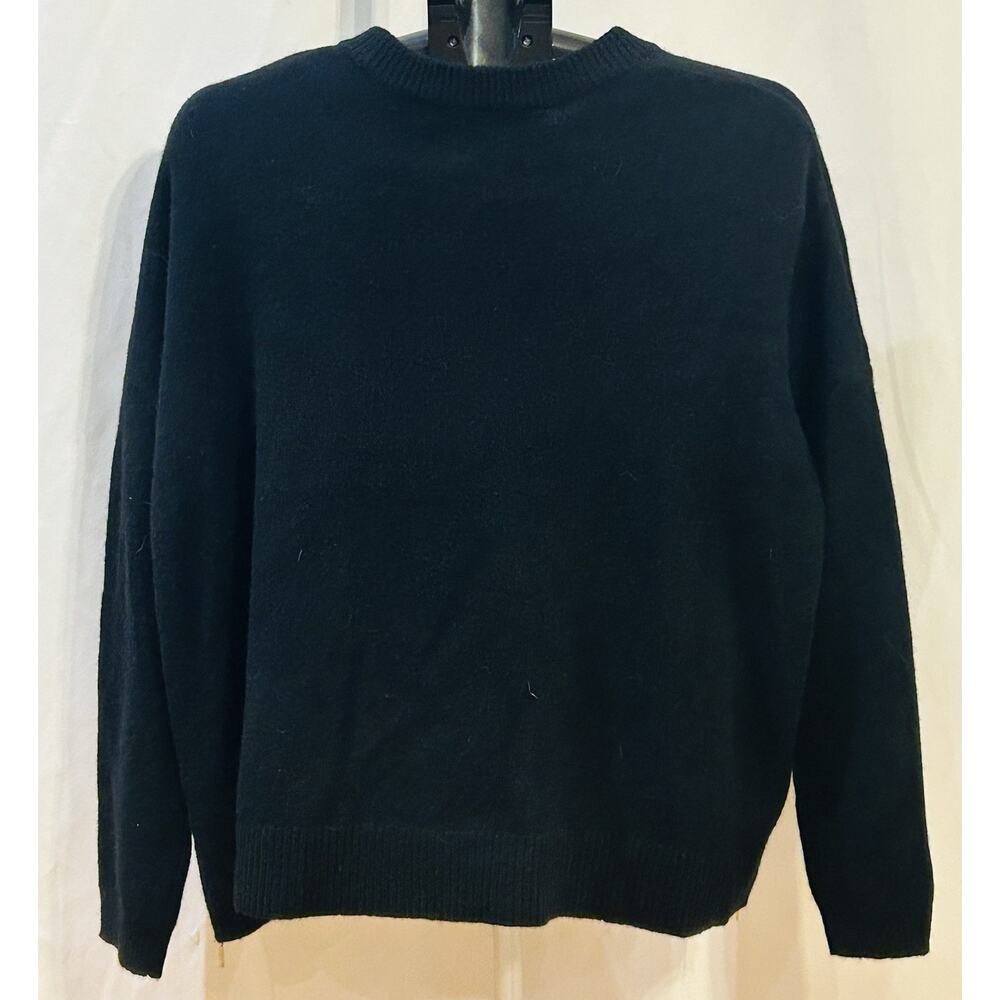 NWT Max Studio Luxury Yarn Black Sweater Women's size XL - Picture 2 of 5